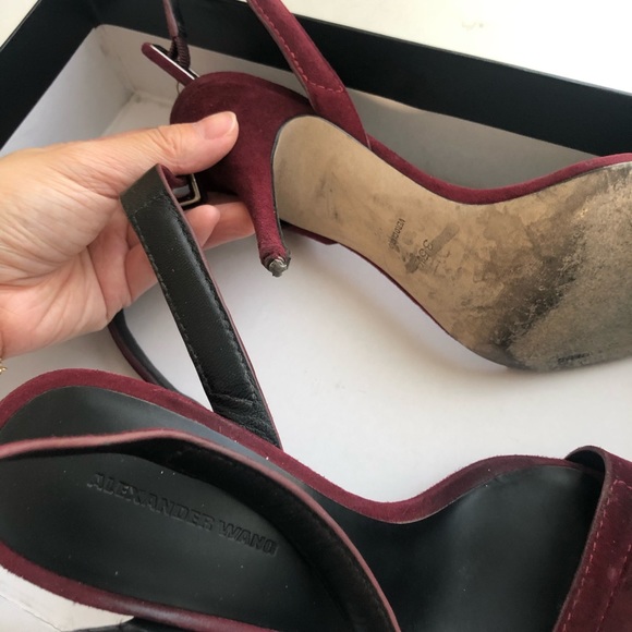 Alexander Wang Antonia Ankle Strap Sandals 35.5 - Picture 5 of 8